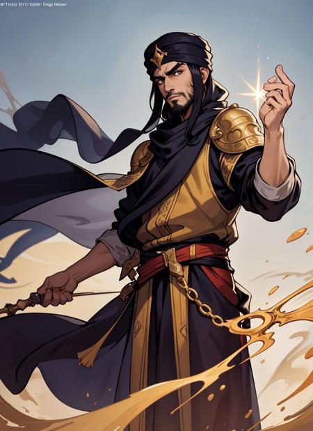 60159-2631815801-masterpiece, best quality, 8k, artstation, wallpaper, official art, splash art, sharp focus, an arabian male sorcerer. desert, t.png